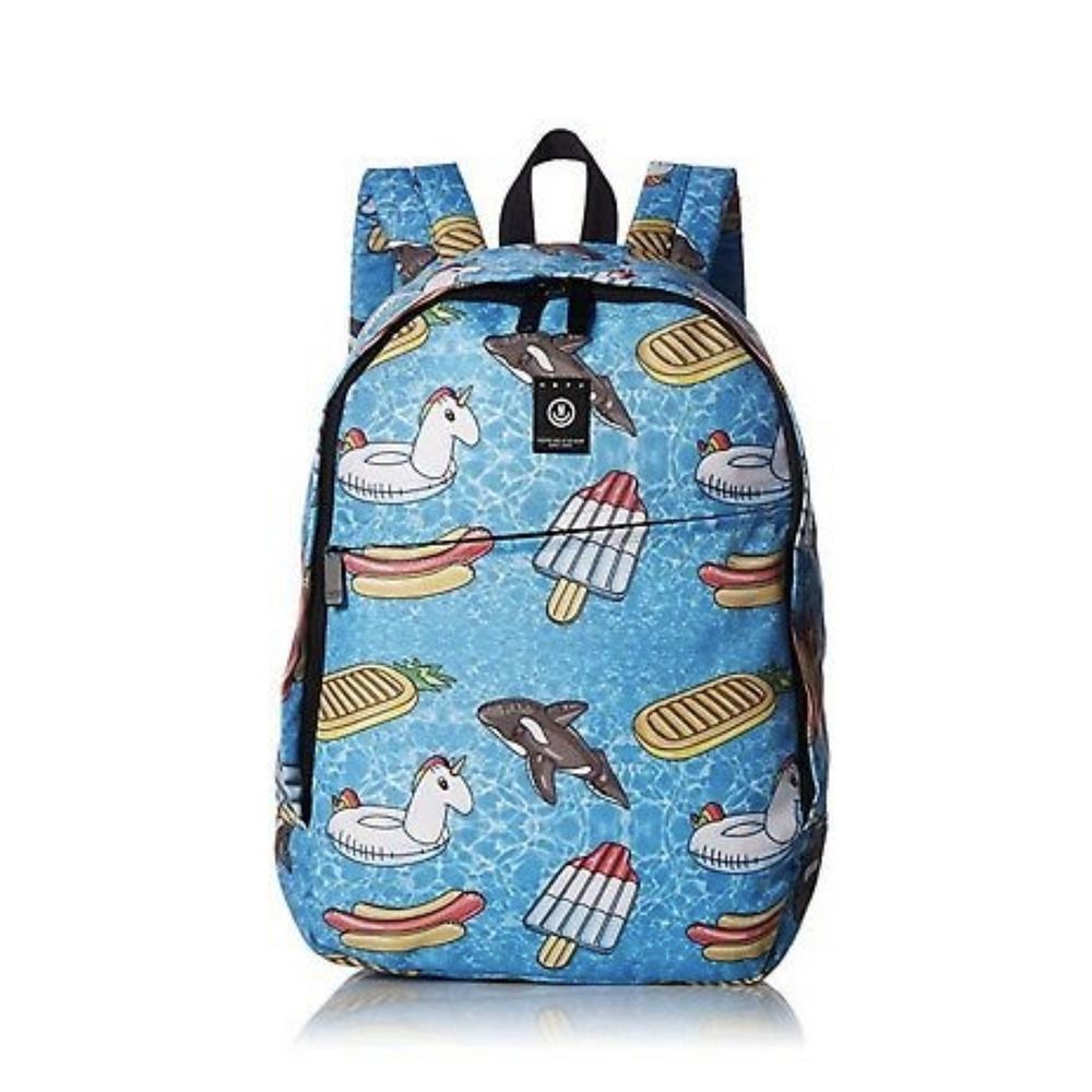 Neff Pool Party Summer Theme Multicolor Daily School Backpack 17F68004